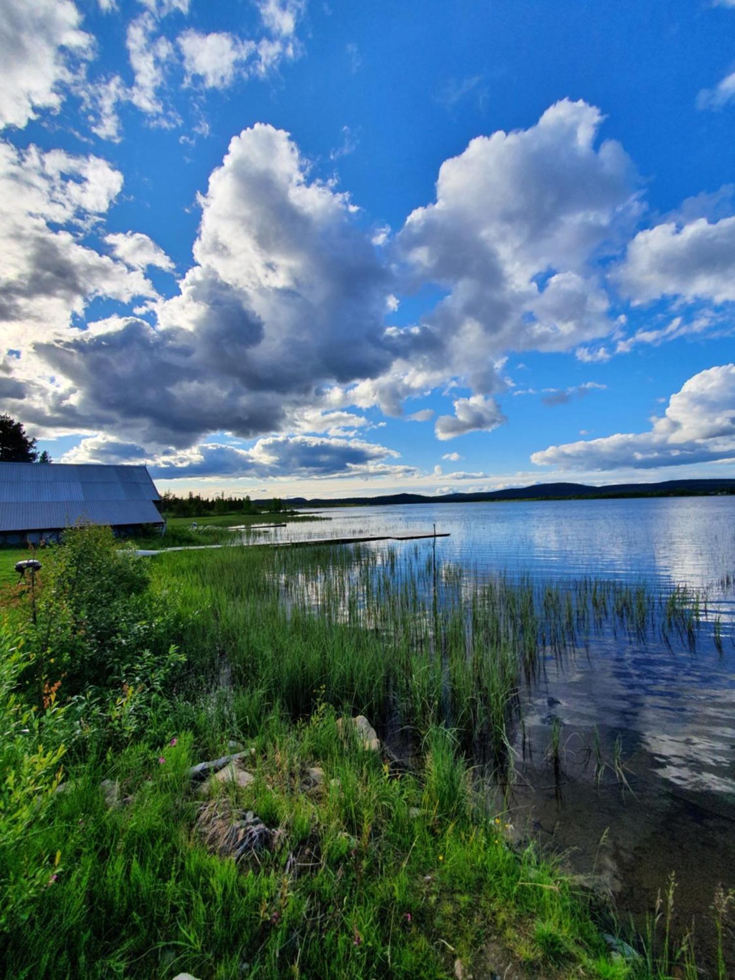 Camp Caroli Wooden Cabins Jukkasjärvi Esterno foto